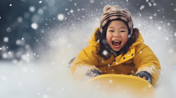 子どもの健康と感性を育む♪冬の外遊びを紹介